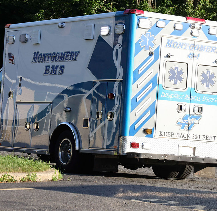 Montgomery EMS Squad 47 ambulance vehicle