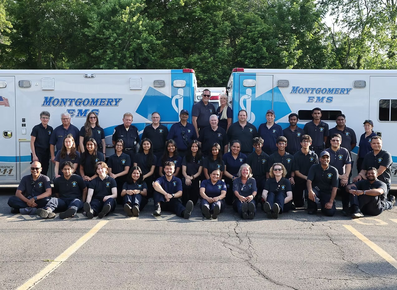 Montgomery EMS volunteer crew