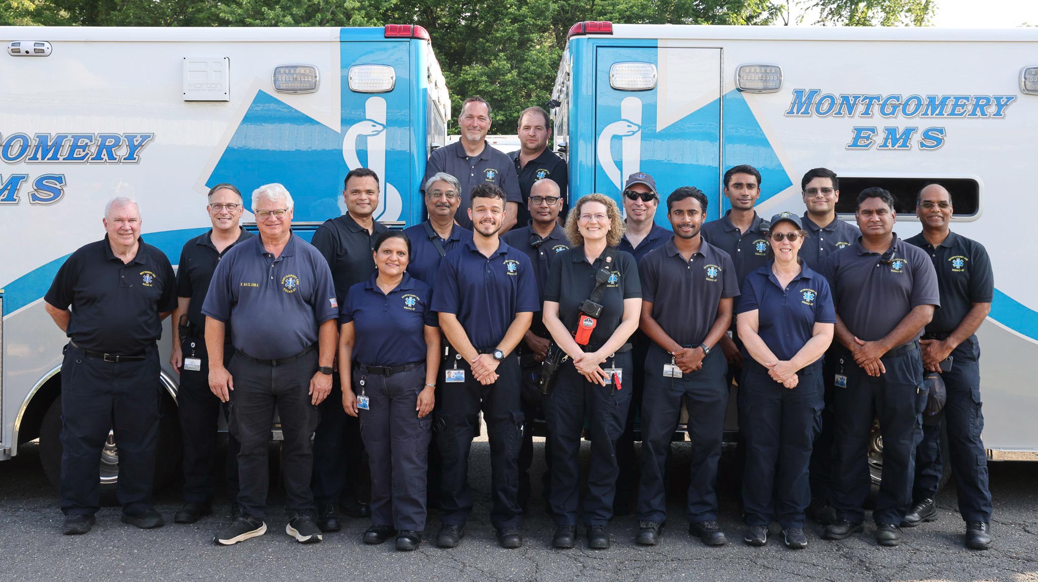 Montgomery EMS ambulance driver