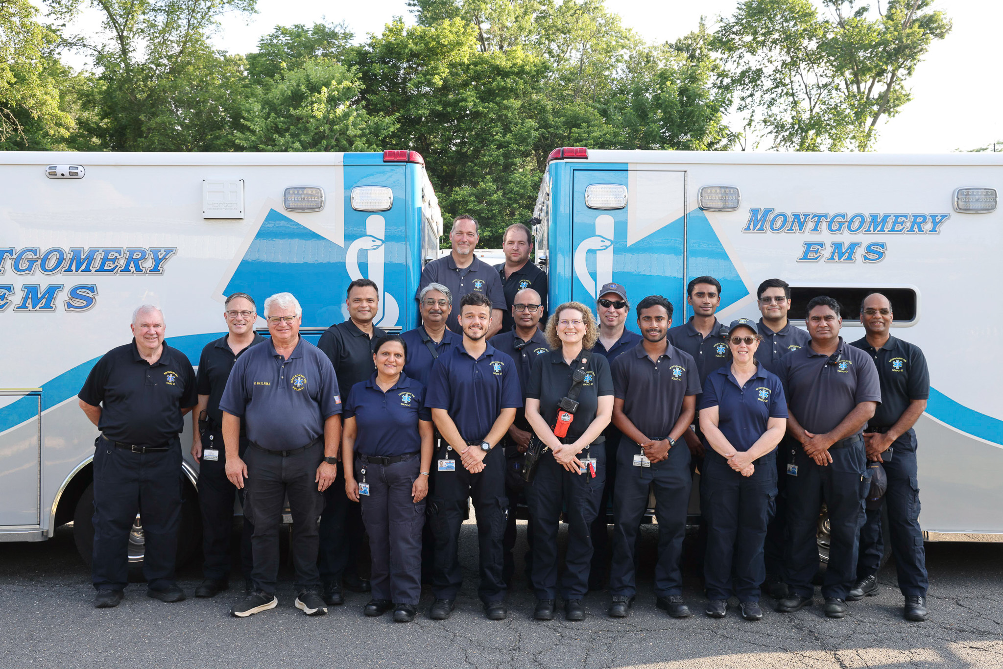 Montgomery EMS ambulance